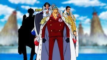 Descubre a los poderosos almirantes de la Marina de One Piece.